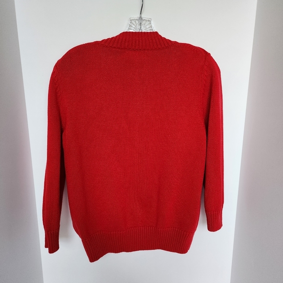 Red Sweater Holiday Christmas Valentine's - Picture 5 of 9